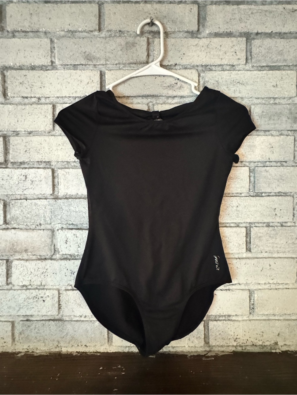 Justice Black Leotard Youth XL(16/18)